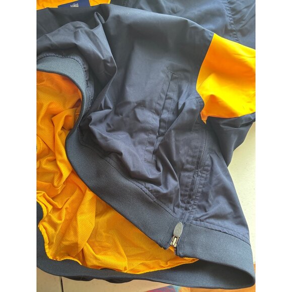 Vtg NFL 2003 Super Bowl XXXVII Team Apparel Pullover Jacket XL Navy & Yellow - Picture 6 of 8